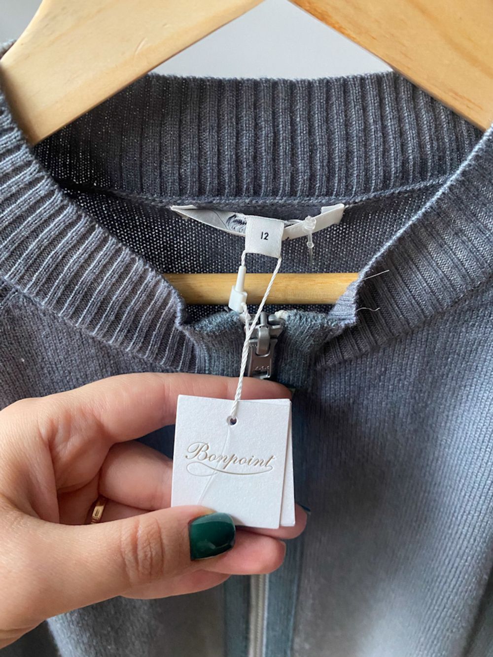 Новый кашемировый кардиган Bonpoint, 152