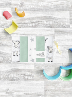 Набор платочков-слюнявчиков Mjölk Овечки
