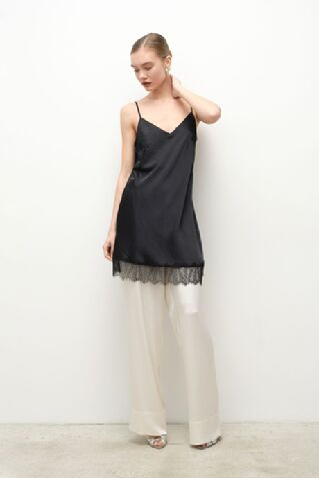 Комбинация с кружевом