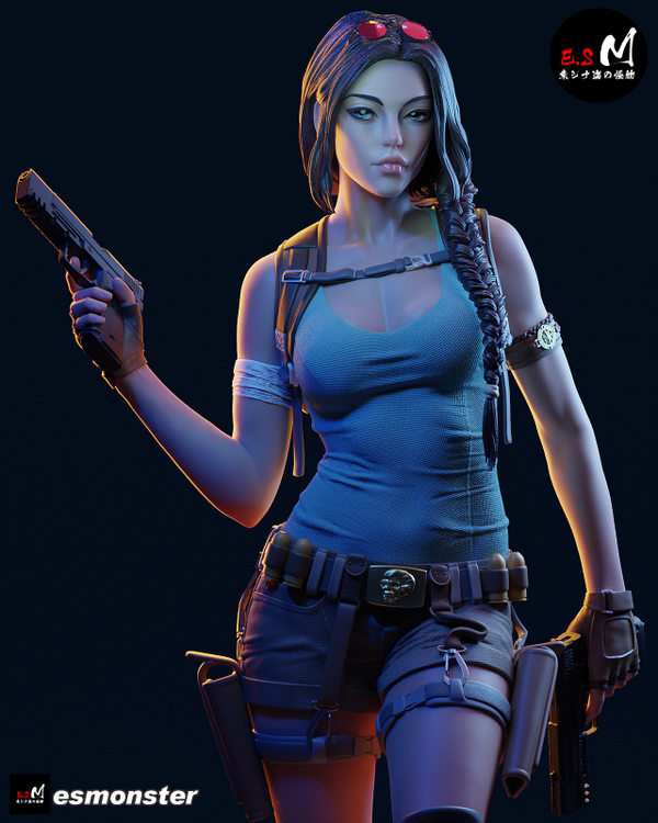 Лара Крофт Расхитительница гробниц Фигурка