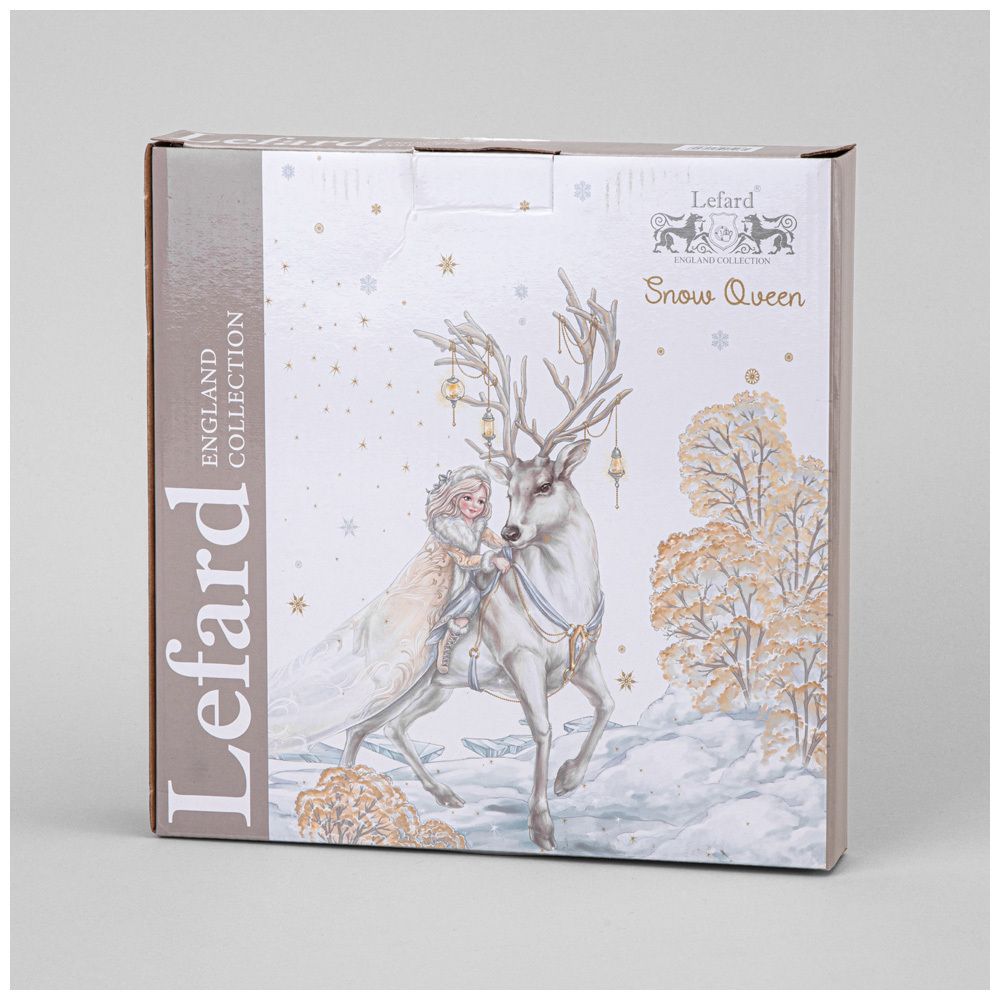 ТАРЕЛКА ОБЕДЕННАЯ LEFARD "СНЕЖНАЯ КОРОЛЕВА" 25,5 СМ (КОР=16ШТ.)