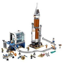 Космическая ракета и пункт управления запуском City Space Port LEGO