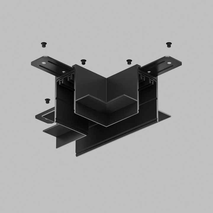 Коннектор Т-образный Denkirs Smart Hide TR2113-BK