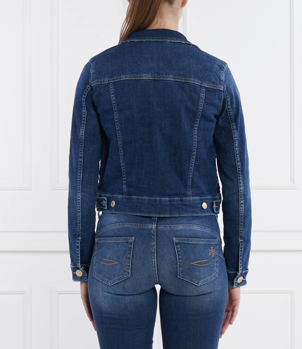 Джинсовая куртка DELYA GUESS - темно-синий(W4RN01 D5921)