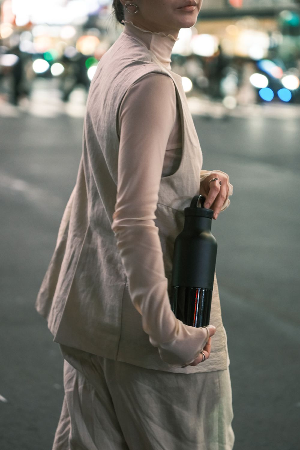 Термобутылка Klean Kanteen Rise Vac Classic Arch Loop 20oz (592 мл) Black