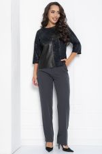 Блуза Ирэн (черная) Б12346-29 LT Collection