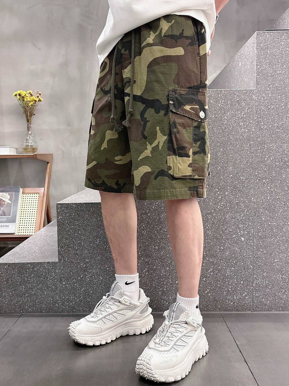 Шорты Stone Island & Dior
