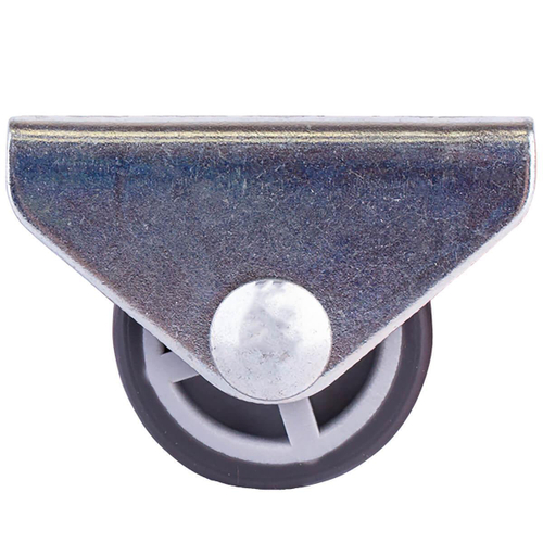 ОПОРА КОЛЕСНАЯ НЕПОВОР.НА ПЛОЩ. 25ММ ПЛАСТ/РЕЗИНА СЕР 1ШТ