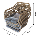 Стул Адриан арт.GS006-G, бежевый серый "Garden story"