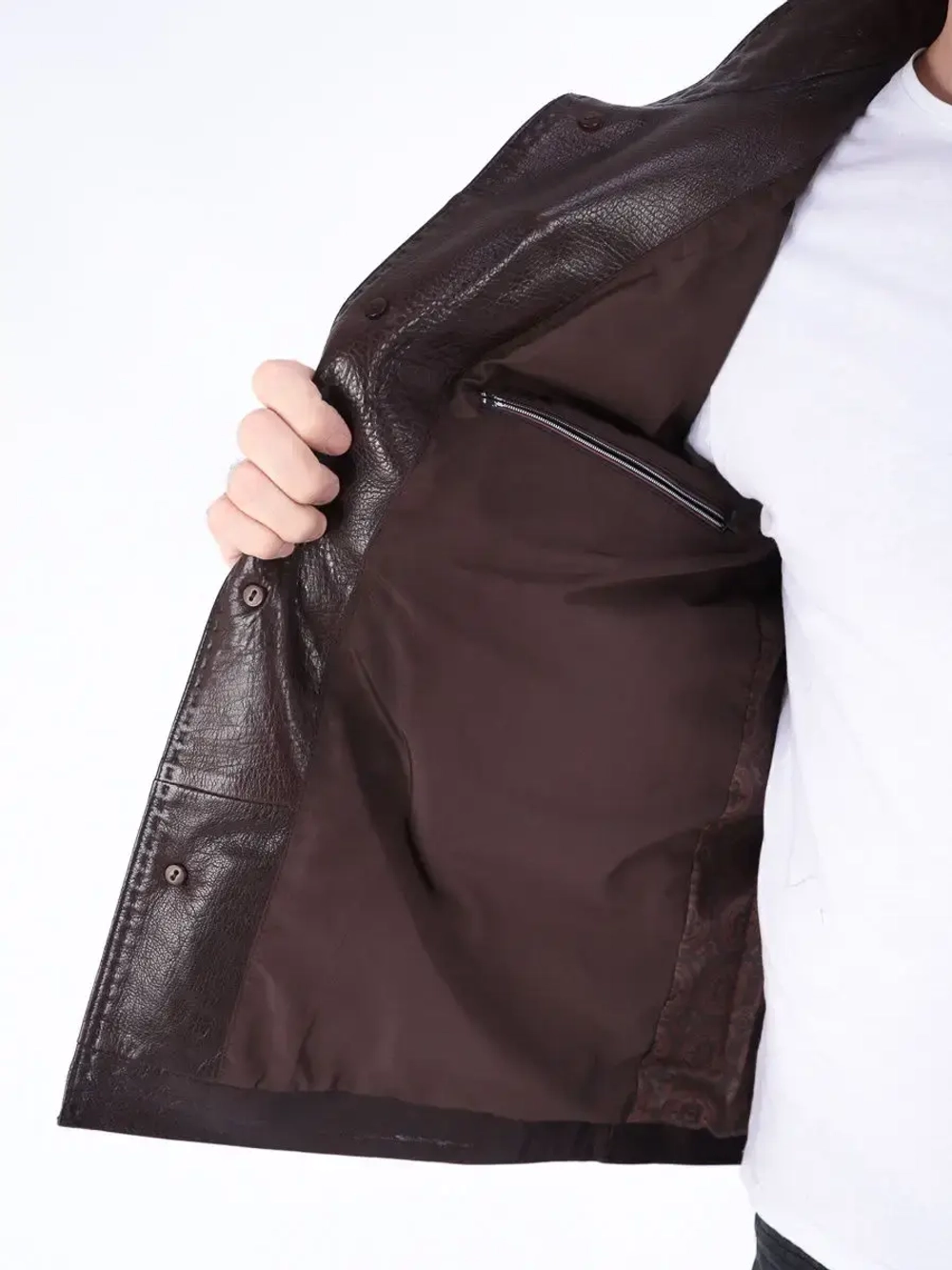 Куртка мужская  из натуральной кожи