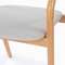 Стул с подлокотниками Esse Soft, бук, светло-серое сиденье