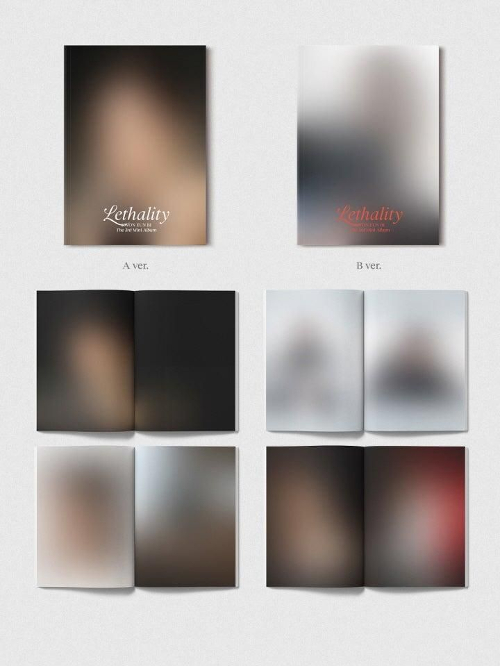 Альбом KWON EUN BI - Lethality 3rd Mini Album PHOTOBOOK 2 Version SET
