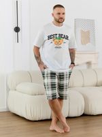 Костюм мужской Мишель-7 Виотекс ЗЕЛЁНЫЙ