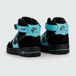 кроссовки Nike Air Force 1 Mid Tiffany Blue / Black