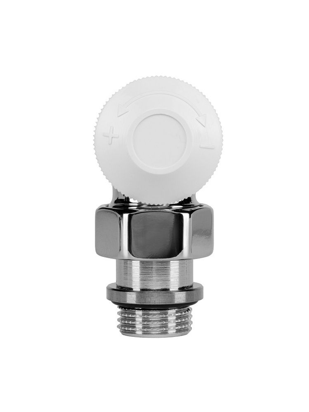 Набор термостатический для радиатора угловой 1/2" Royal Thermo Design М30х1.5 Хром RTE 07.0016