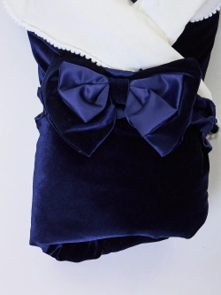 Конверт на выписку с костюмом летний