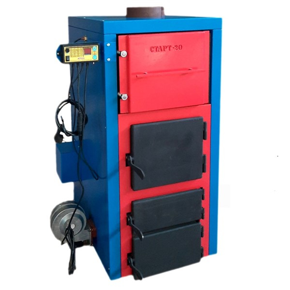 Котел длительного горения "СТАРТ-20-Long-MAX" (левый)