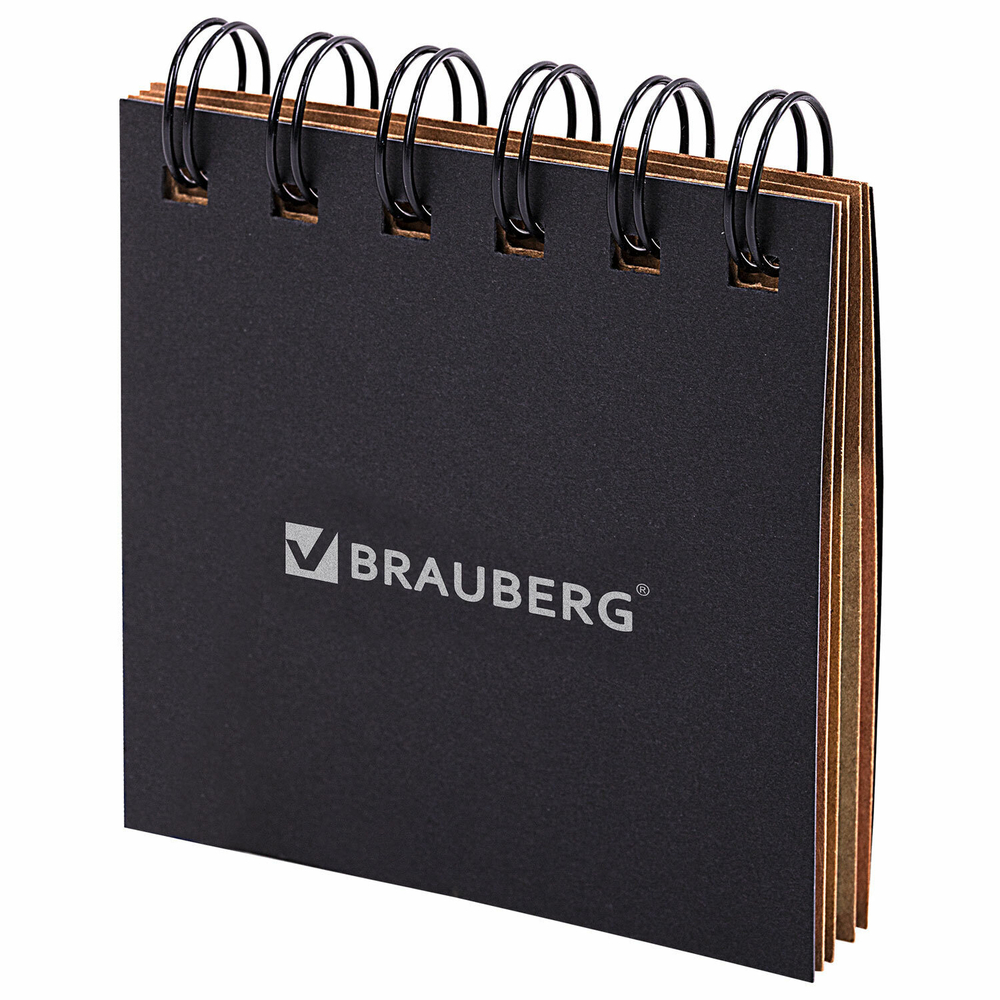 Закладки клейкие в книжке BRAUBERG PASTEL 200 штук: 50х15 мм 5 цветов х 25 листов 50х75 мм 3 цвета х 25 листов (6 штук в упаковке)