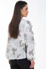 Блуза Красивая из шифона (вайт) Diolche