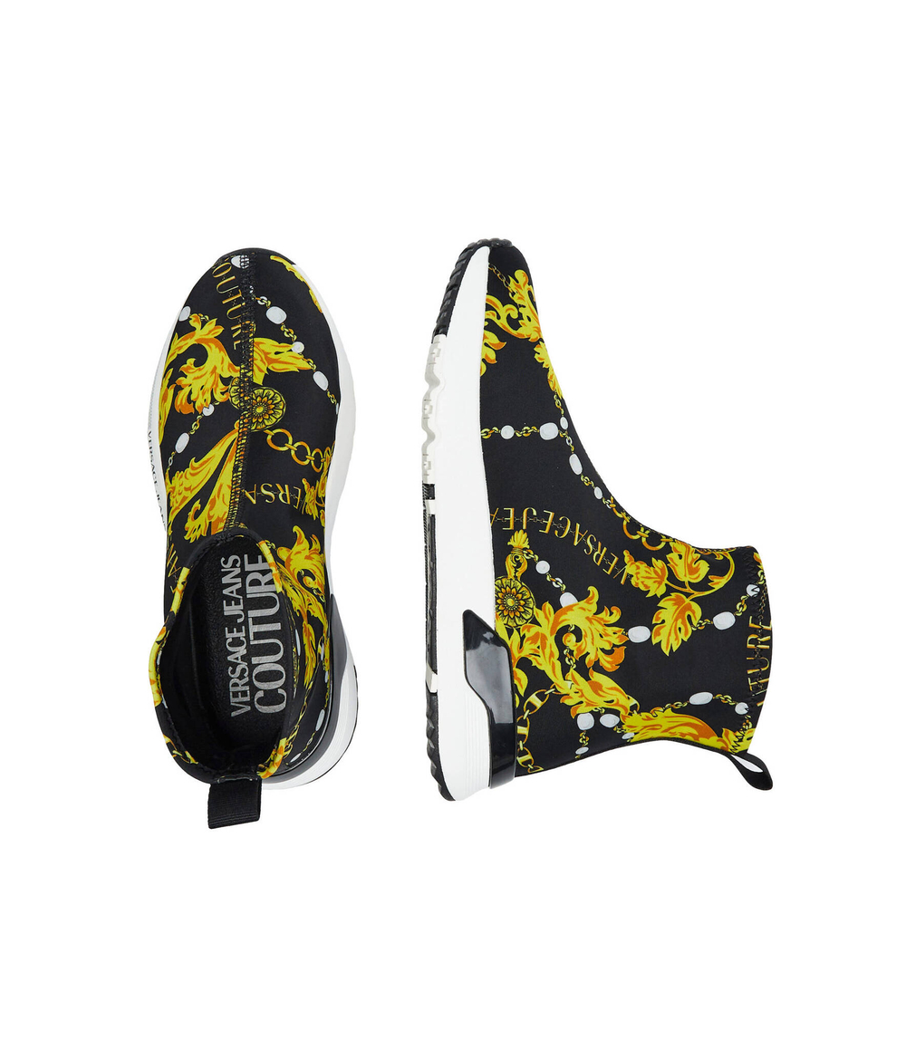 Кроссовки Versace Jeans Couture - черный(77VA3SA4ZS436)