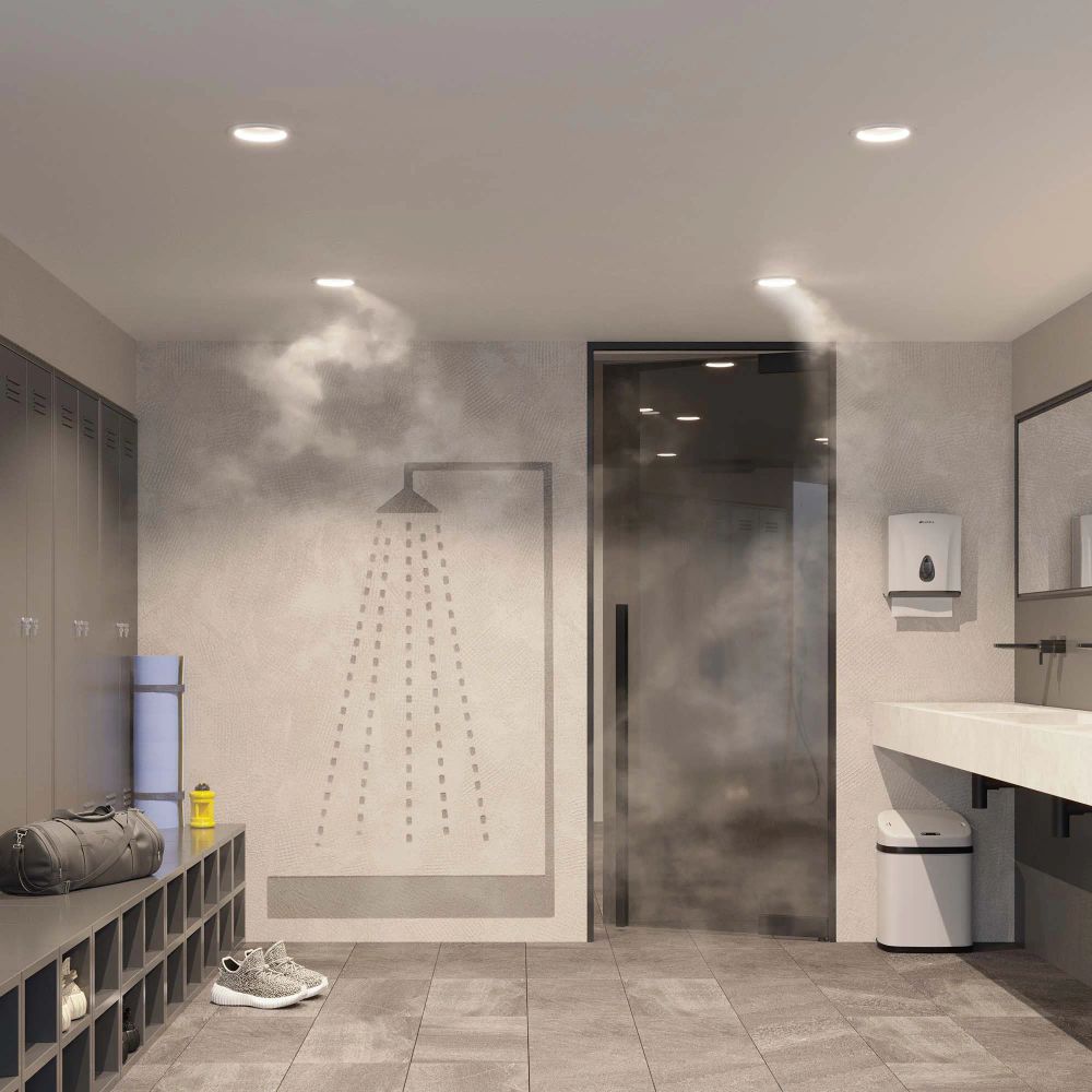 Светильник MS-MIST-BUILT-R187-21W Warm3000 (WH, 110 deg, 230V) (Arlight, IP54 Металл, 5 лет) 041612