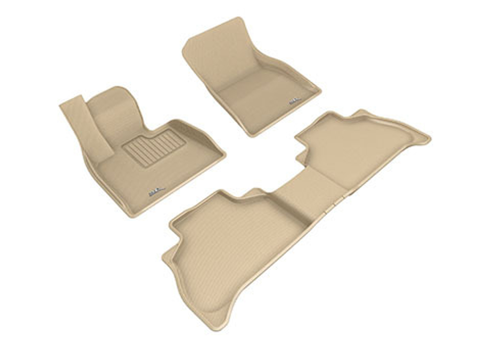 Коврики салона Sotra 3D VIP для BMW X5 G05 2018- бежевые. Арт. ST 73-00195