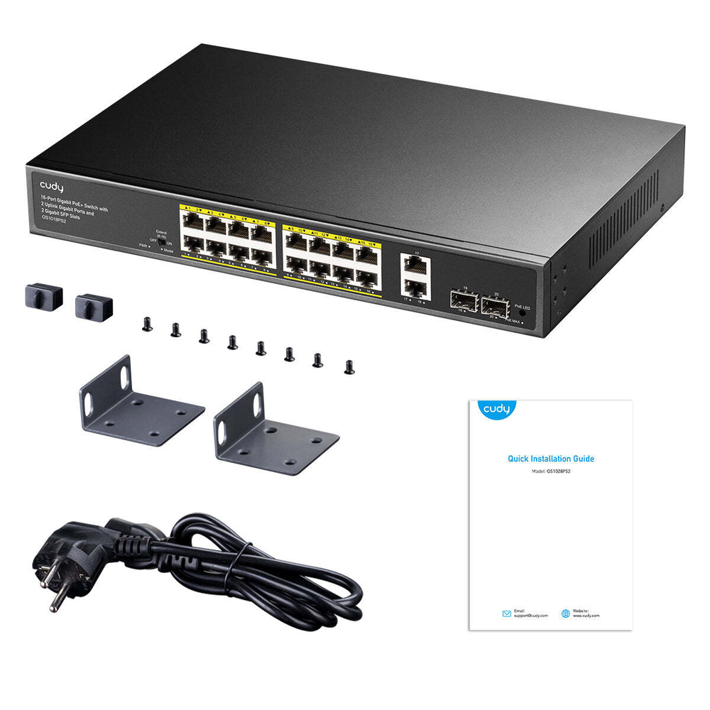 Коммутатор Cudy GS1018PS2
