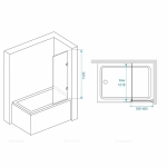 Душевая система RGW Shower Panels SP-6143-01 50140801-01 хром
