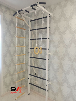 Монтаж шведской стенки Sv Sport в бетонные, кирпичные стены