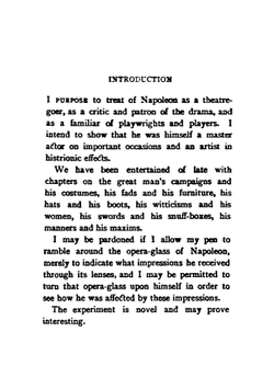Napoleon's opera-glass: an histrionic study | Lewis Rosenthal
