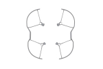 Защита пропеллеров Propeller Guard для DJI Mavic Air 2/2S