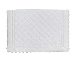 Коврик для ванной 60х90 Old Florence Buratto белый