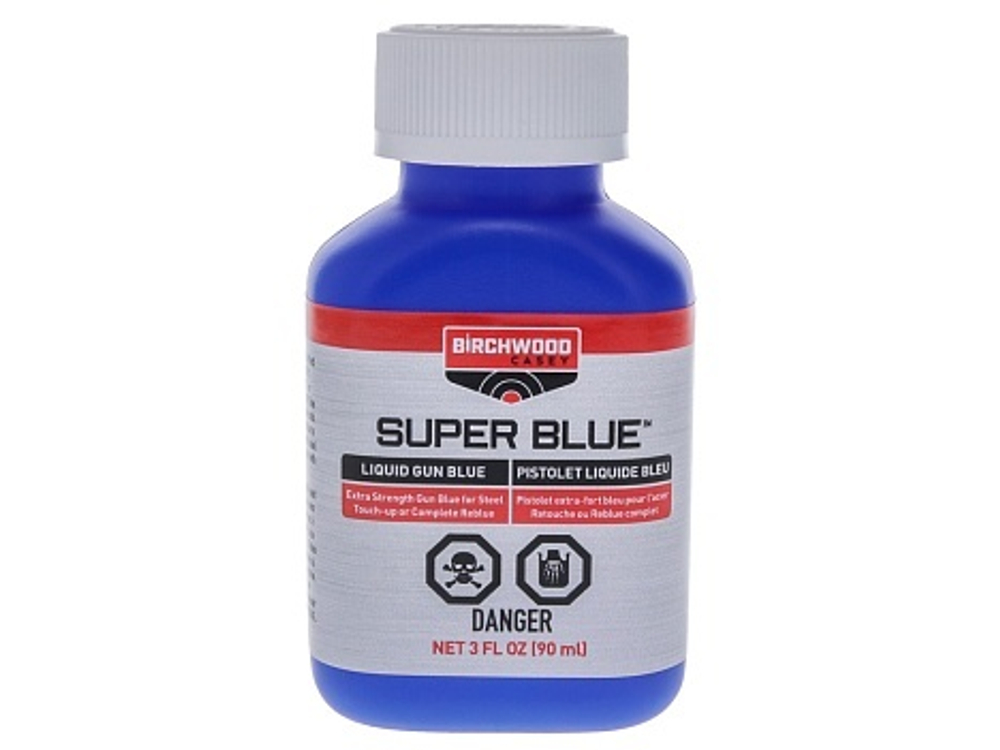 Состав для холодного воронения стали Birchwood Casey Super Blue 90мл
