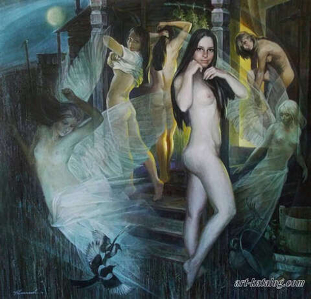 Емельянов Александр Евгеньевич (1951-2024) - эротическое искусство русского художника