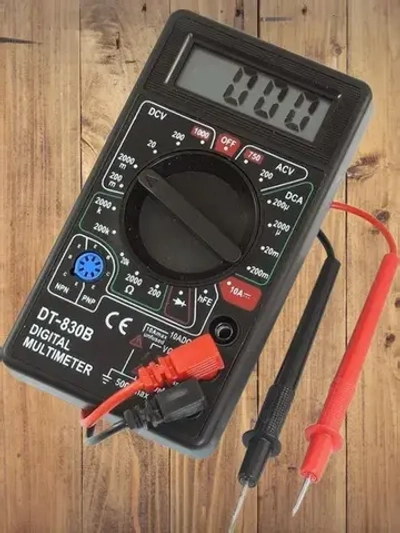 Портативный мультиметр токоизмерительный цифровой (тестер электрический), DT-830B