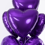 Сердце 32" Фиолетовый Fm
