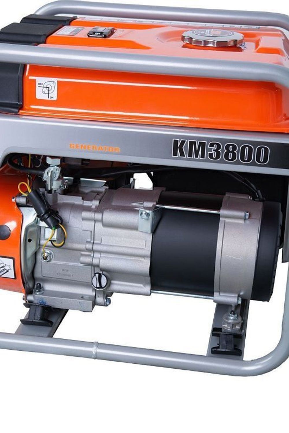 Генератор бензиновый TOR KM3800H - [2.5 кВт / 220V] ручной пуск