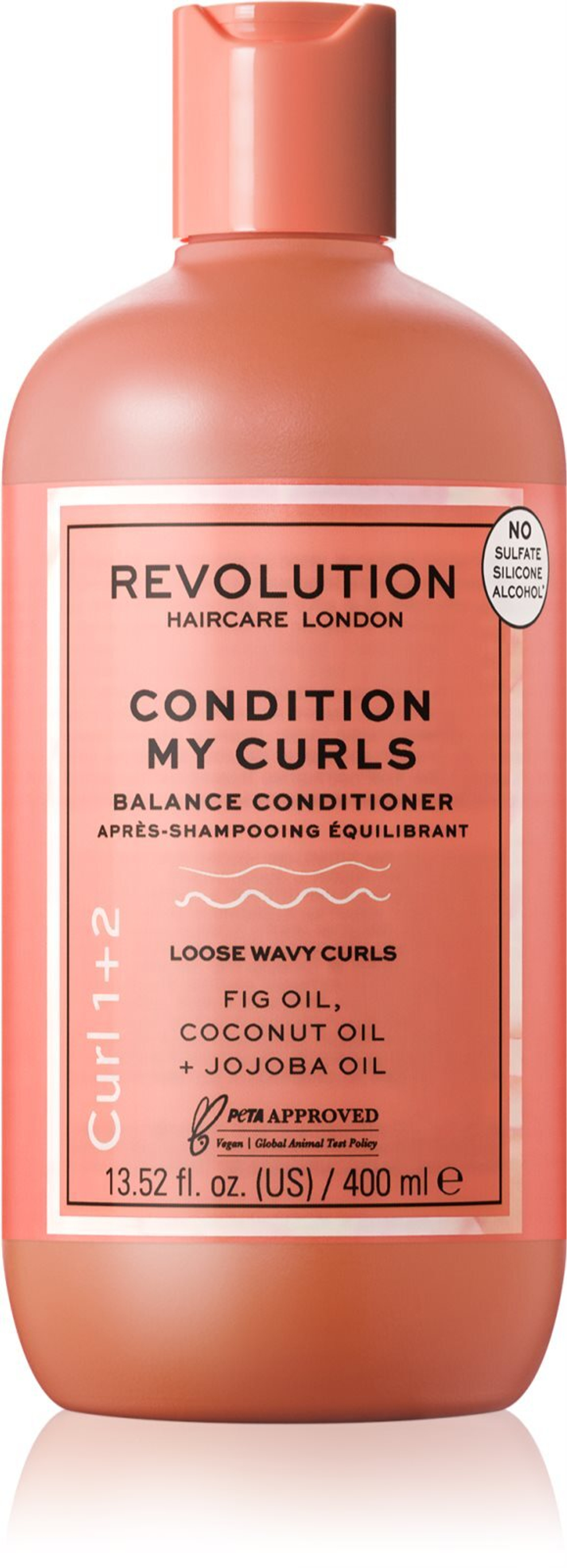 Revolution Haircare My Curls 1+2 Condition My Curls - глубоко восстанавливающий кондиционер для кудрявых волос /   400  ml  / GTIN 5057566491945