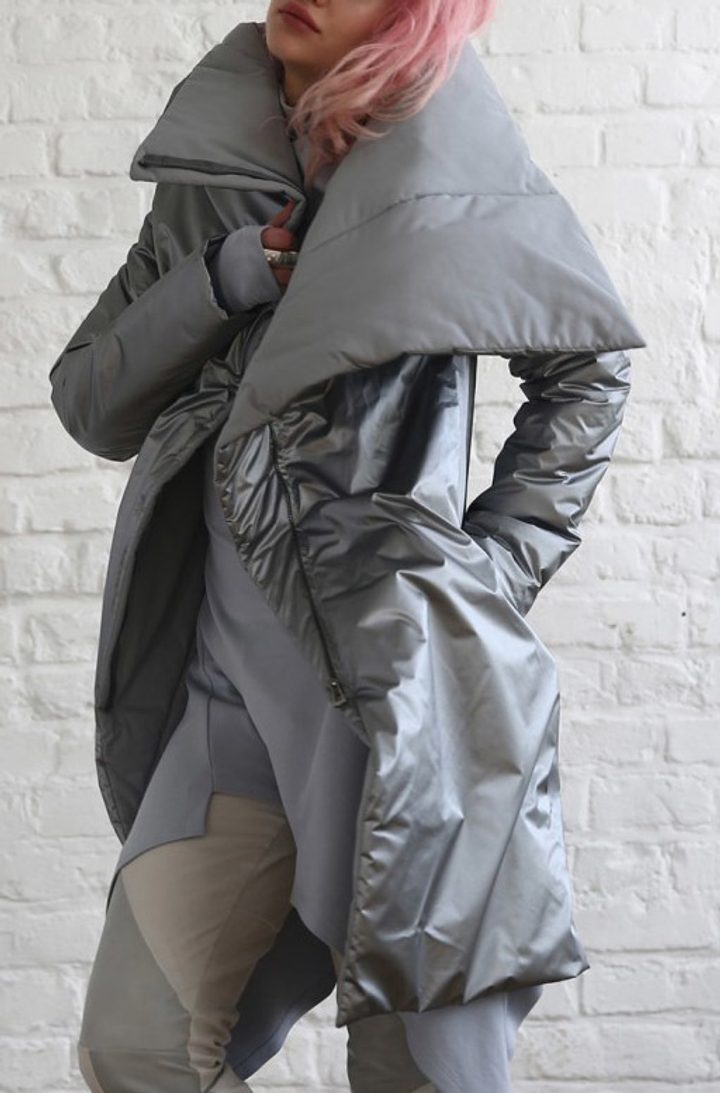 Пуховик «Wrap Silver»