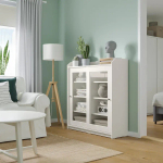 Шкаф - HAUGA IKEA/ ХАУГА ИКЕА, 105x116х36 см, белый