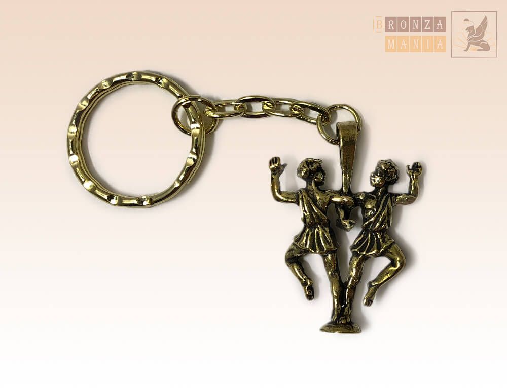 брелок зодиак Близнецы большие (22 мая - 21 июня)