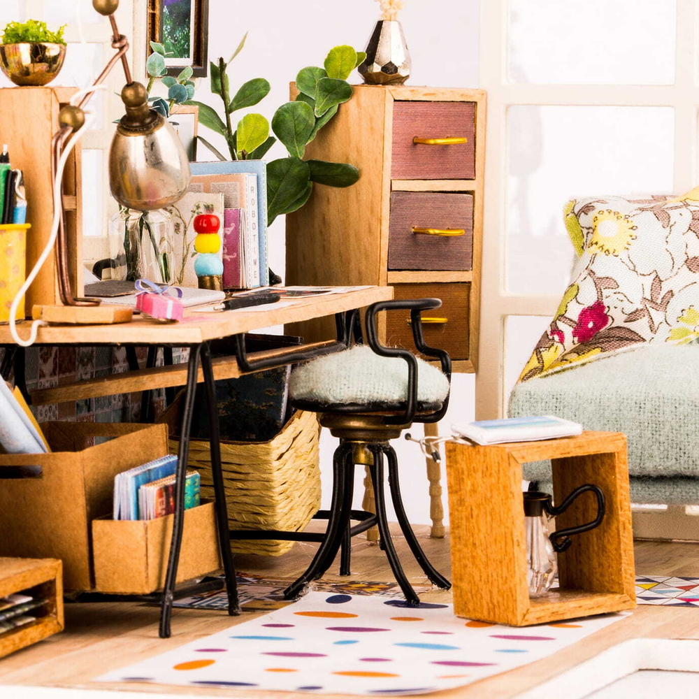 Кабинет SOHO Time от Rolife - Интерьерные конструкторы-румбокс, сборная модель