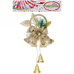 Украшение новогоднее «Зиминий звон» 30*15 см, Золото