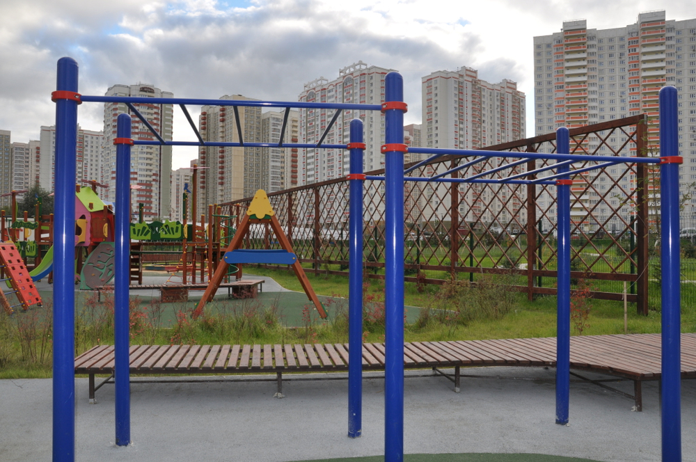 Спортивный комплекс для уличной площадки