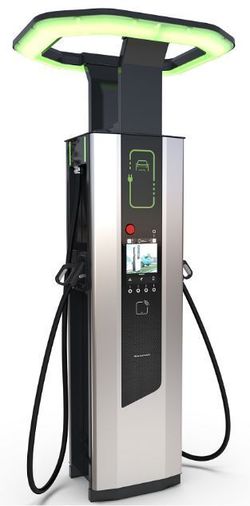 Зарядная станция Стрим Электро EC.A CHAdeMO + ССS2 + Люстра, 160 кВт