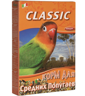 Фиори Classic Средние попугаи 650гр.