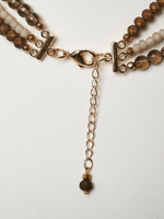 10155511 Колье Роман с камнем