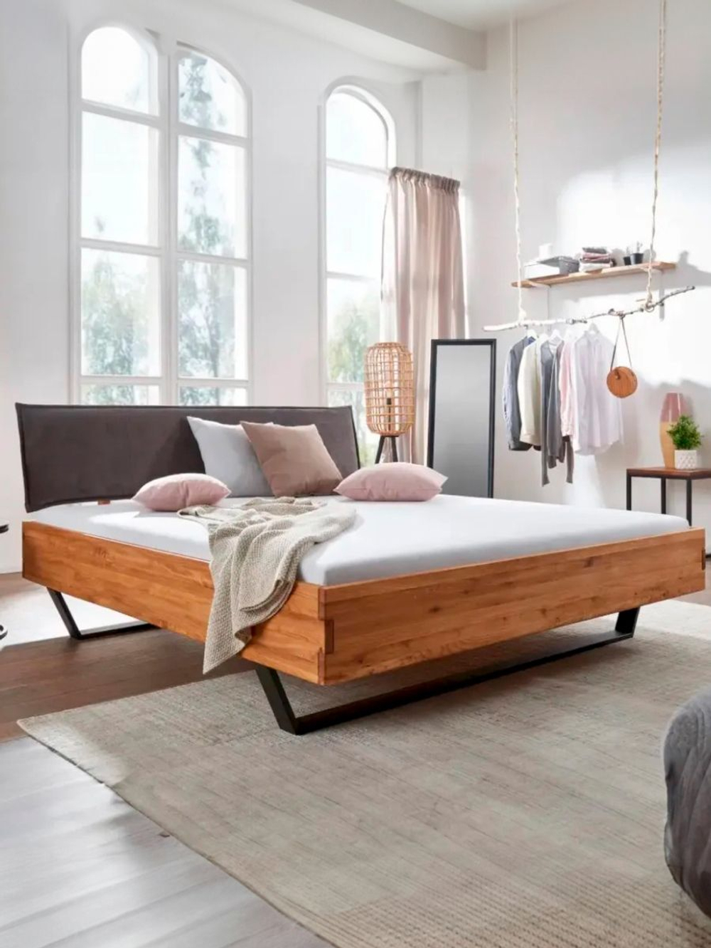 Кровать 200х200 Беллиссима с мягким изголовьем