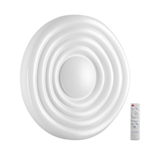 7679/DL PALE SN 202 Светильник пластик/белый LED 48Вт 3000-6000К D380 IP43 пульт ДУ FASS