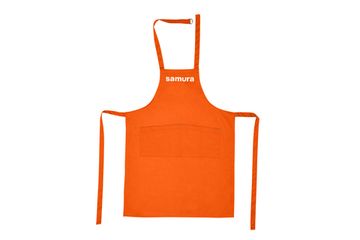 Кухонный фартук "оранжевый" Samura Малый "M" SAP-02OR